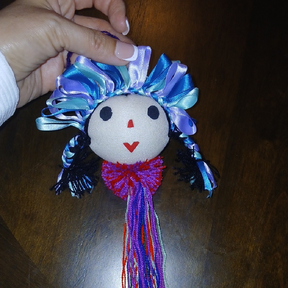 Colorful Ribbo Pompon Accents